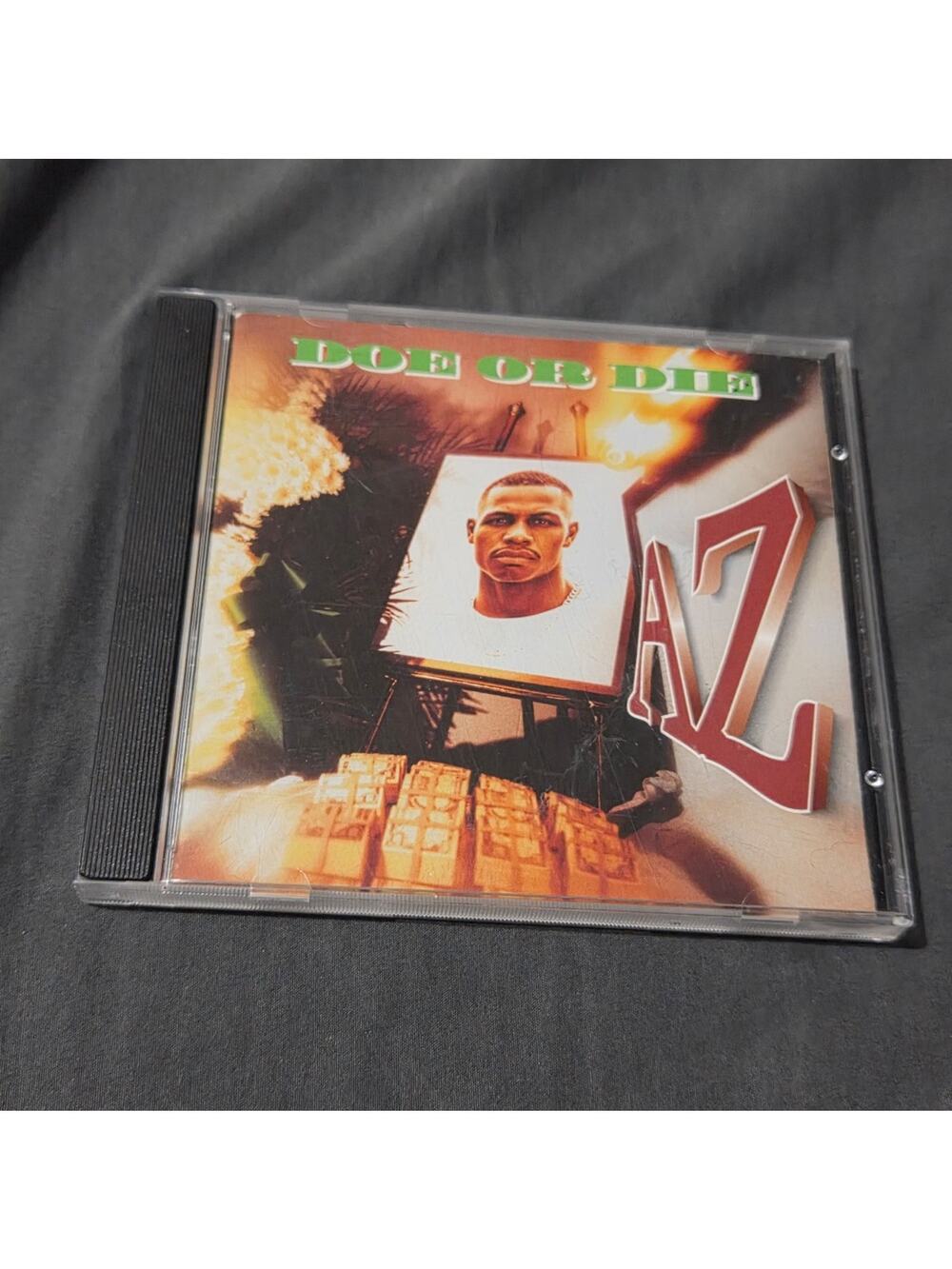 Vtg 1995 AZ DOE OR DIE CD RAP HIP HOP